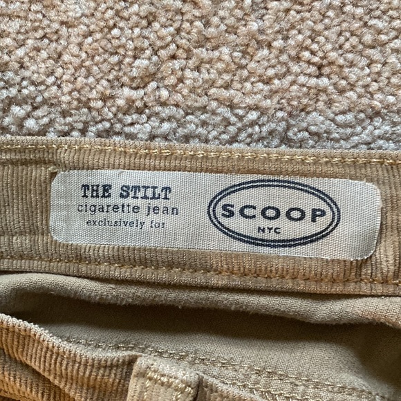 AG The Stilt cigarette jean light brown corduroy exclusively for SCOOP. Size 28 - Picture 2 of 5